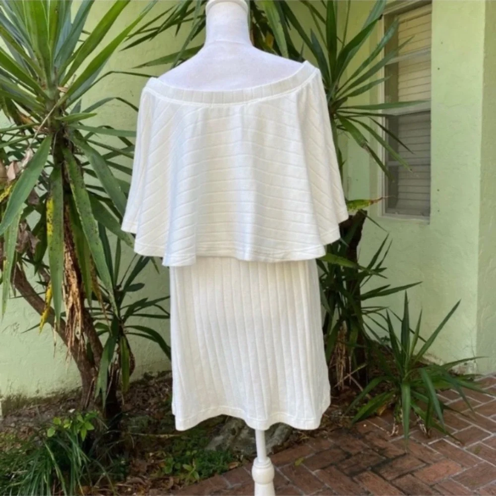 Free People Cream Ivory Tunic